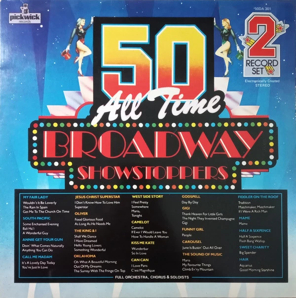 50 All Time Broadway Showstoppers