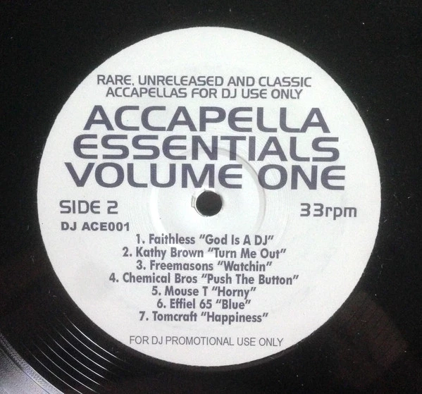 Accapella Essentials Volume One