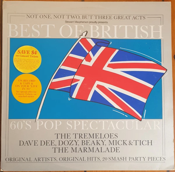 Item Best Of British 60's Pop Spectacular product image