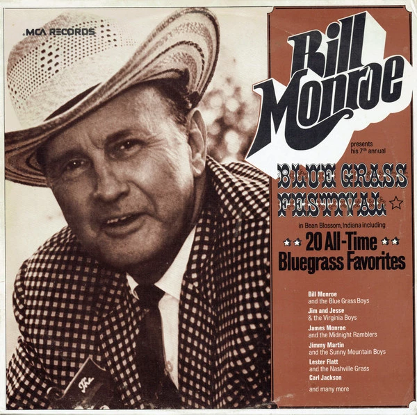 Item Bill Monroe Presents His 7th Annual Blue Grass Festival - 20 All-Time Bluegrass Favorites product image