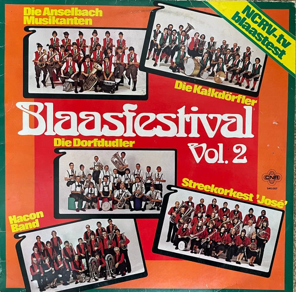 Item Blaasfestival Vol. 2 NCRV-tv Blaastest product image