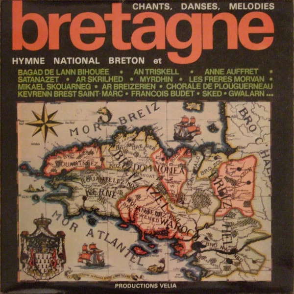 Item Bretagne: Hymne National Breton Et Chants, Danses, Melodies product image