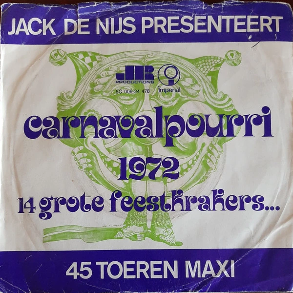 Item Carnavalpourri 1972 - 14 Grote Feestkrakers... / Carnavalpourri product image