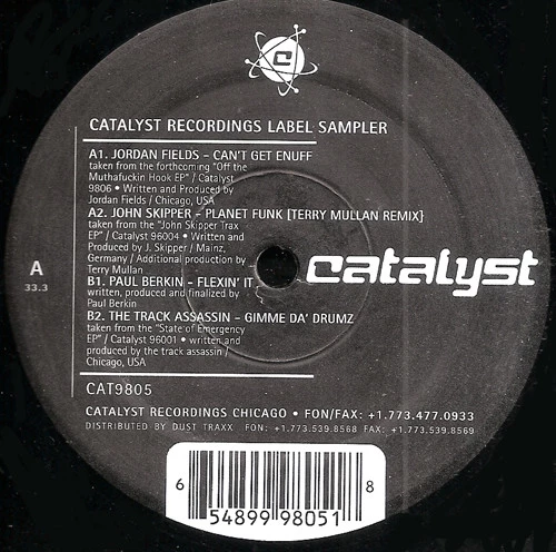 Item Catalyst Recordings Label Sampler product image