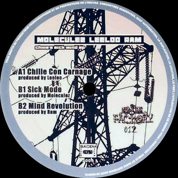 Item Chilie's Sick Mind EP product image