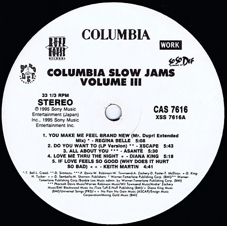 Columbia Slow Jams III