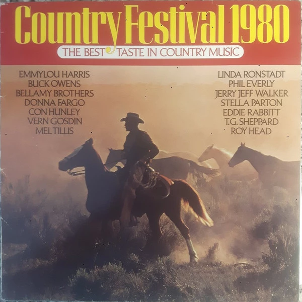 Country Festival 1980 - The Best Taste In Country Music 