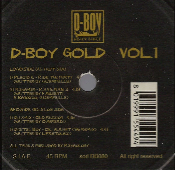 D-Boy Gold Vol. 1