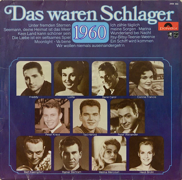 Das Waren Schlager 1960