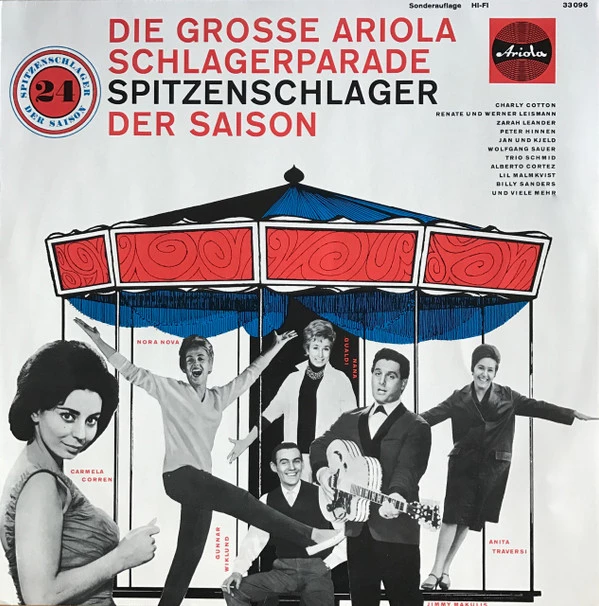 Item Die Große Ariola Schlagerparade 3. Folge (24 Spitzenschlager Der Saison) product image