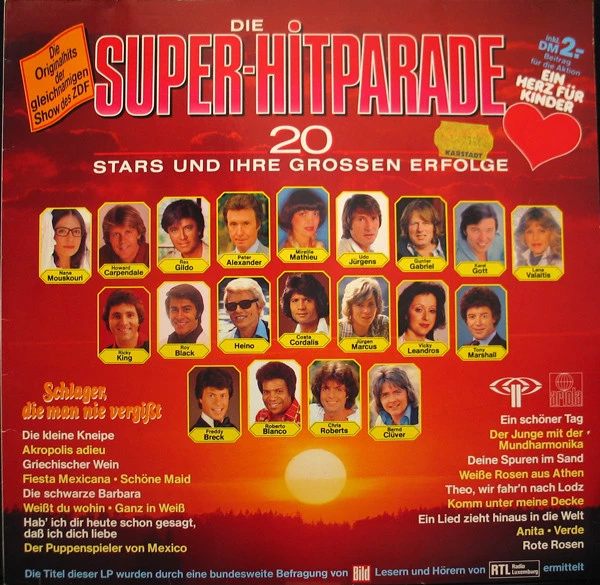 Die Super-Hitparade (20 Stars Und Ihre Grossen Erfolge)