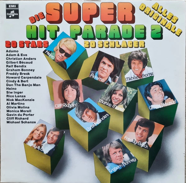 Item Die Super Hitparade 2 (20 Stars 20 Schlager Alles Originale) product image