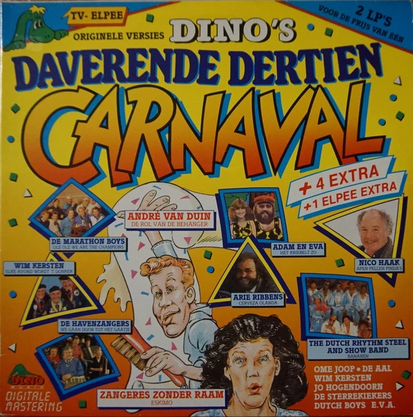 Item Dino's Daverende Dertien Carnaval + 4 Extra + 1 Elpee Extra product image