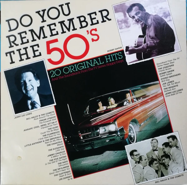 Item Do You Remember The 50's (20 Original Hits And The Soundtrack From The TV Series Happy Days) product image