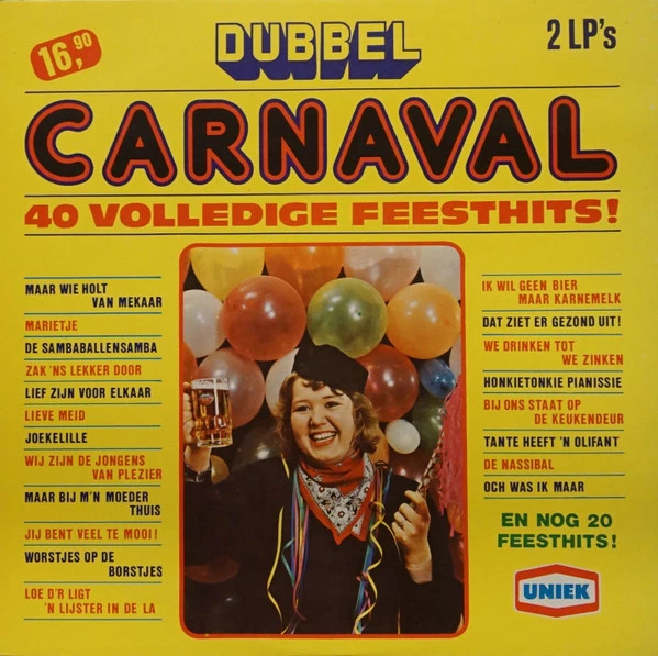 Item Dubbel Carnaval - 40 Volledige Feesthits product image