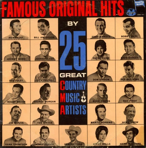 Item Famous Original Hits By 25 Great Country Music Artists product image