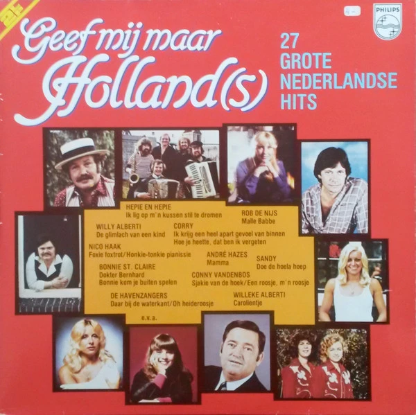 Item Geef Mij Maar Holland(s) (27 Grote Nederlandse Hits) product image