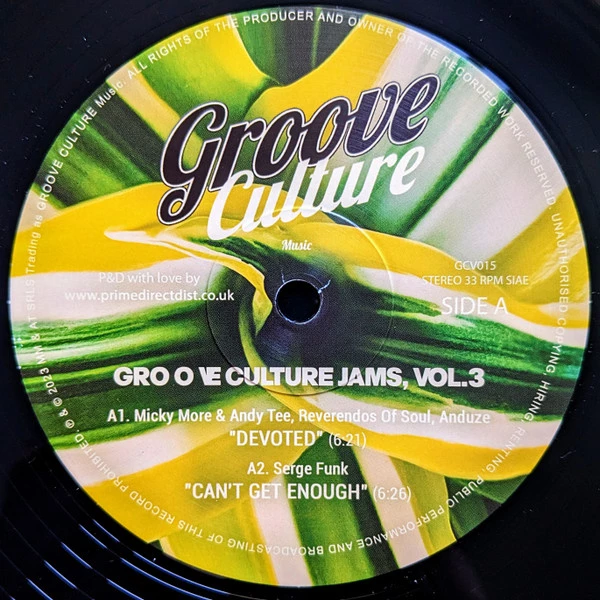 Item Groove Culture Jams Vol.3 product image