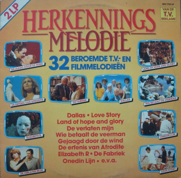 Herkennings Melodie - 32 Beroemde T.V.- En Filmmelodieën