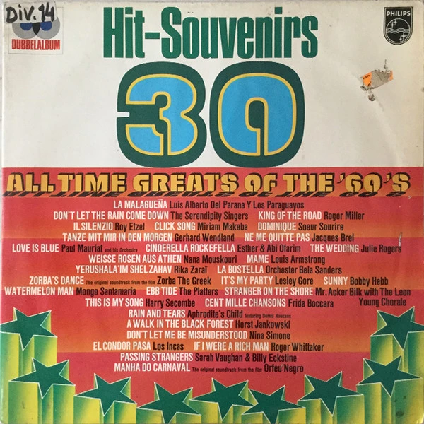 Hit-Souvenirs - 30 All Time Greats Of The '60's