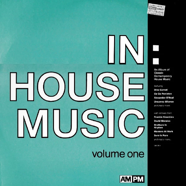 Item In:House Music Volume One product image