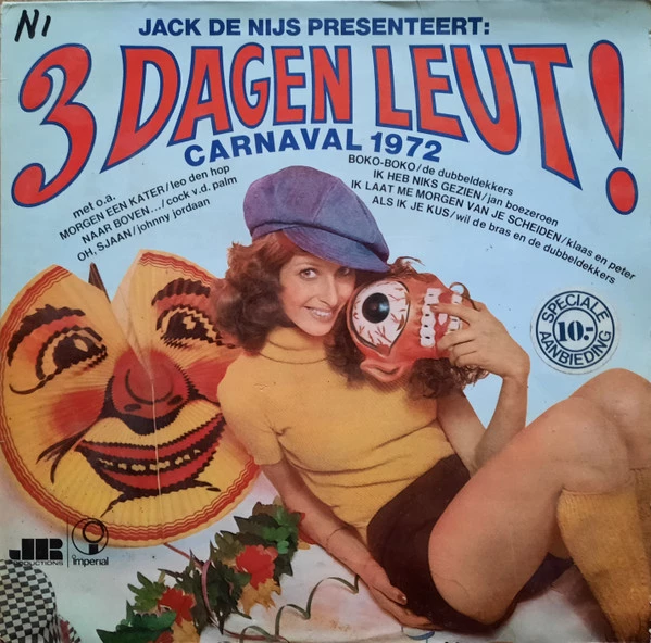 Item Jack de Nijs Presenteert: 3 Dagen Leut! Carnaval 1972 product image