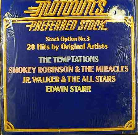 Motown's Preferred Stock - Stock Option No. 3