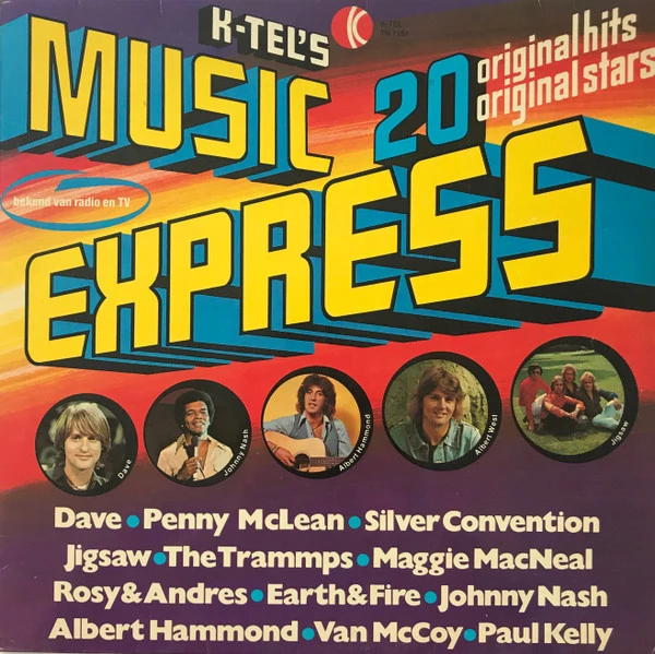 Music Express (20  Original Hits, 20 Original Stars)