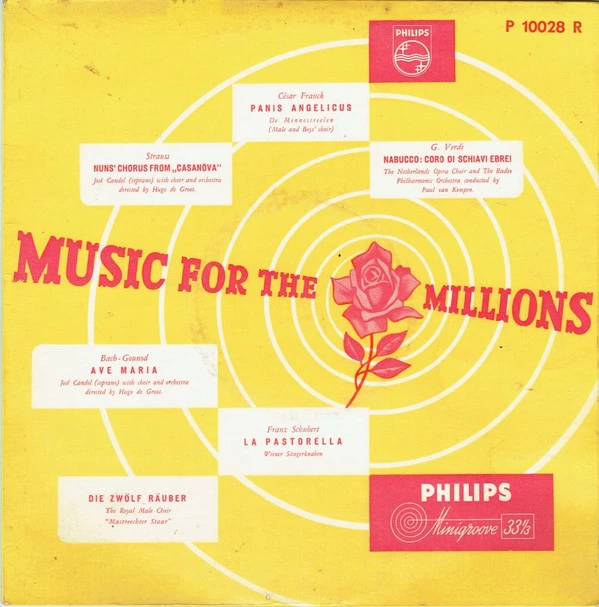 Item Music For The Millions product image