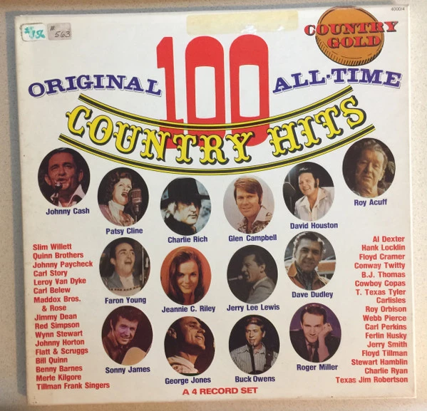 Item Original 100 All-Time Country Hits product image