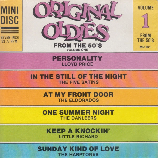 Original Oldies From The 50's Volume 1 / In The Still Of The Night