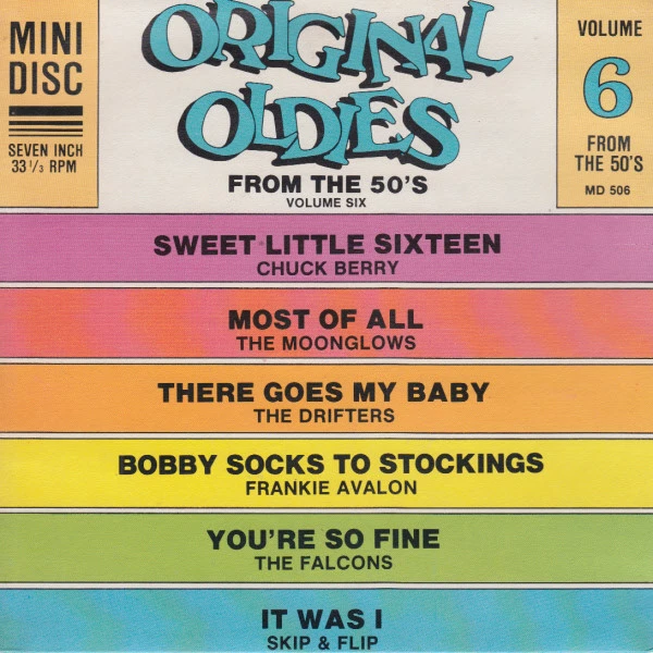 Original Oldies From The 50's Volume 6 / Most Of All