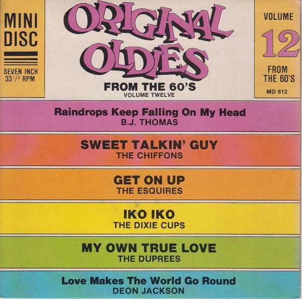 Original Oldies From The 60's (Volume 12) / Sweet Talking Guy