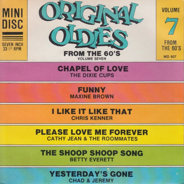 Item Original Oldies From The 60's (Volume 7) / Funny product image