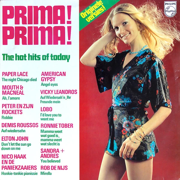 Item Prima! Prima! (The Hot Hits Of Today) product image