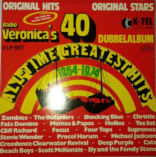 Radio Veronica 40 All Time Greatest Hits - Period 1964-1974