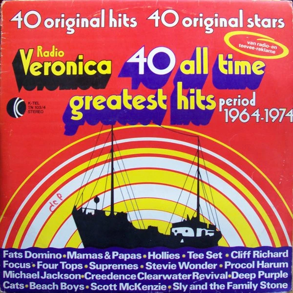 Radio Veronica 40 All Time Greatest Hits (Period 1964-1974)