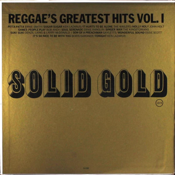 Item Reggae's Greatest Hits Vol. I product image