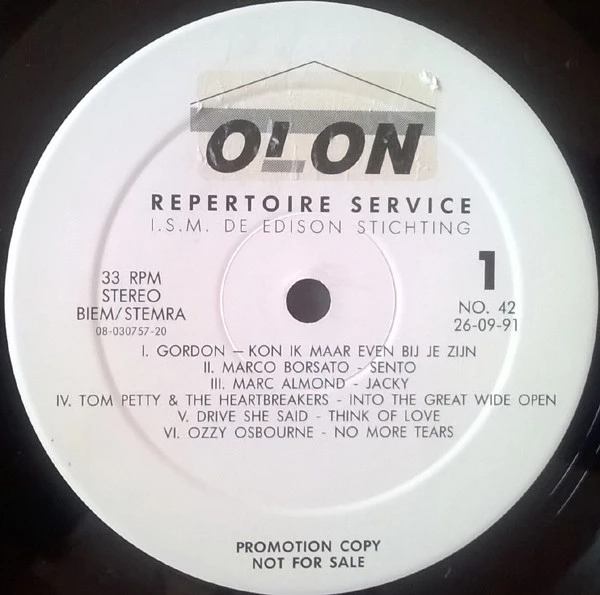 Image of the ordered vinyl