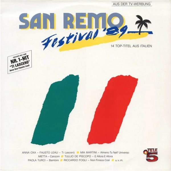 Item San Remo Festival '89 product image