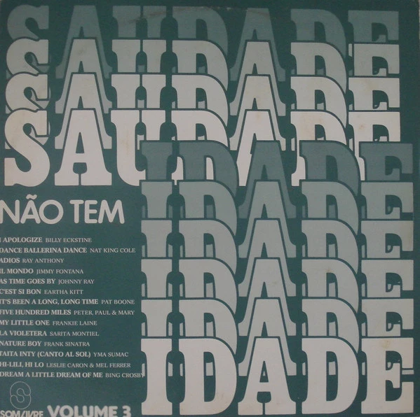 Item Saudade Não Tem Idade - Volume 3  product image