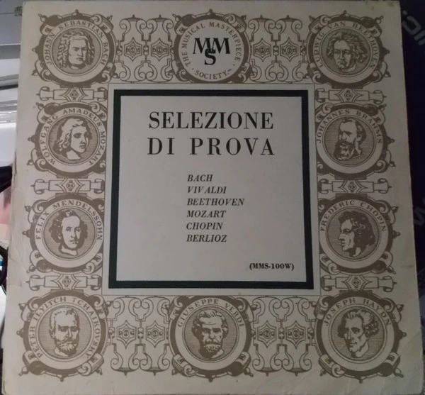 Item Selezione Di Prova (Bach, Vivaldi, Beethoven, Mozart, Chopin, Berlioz) product image