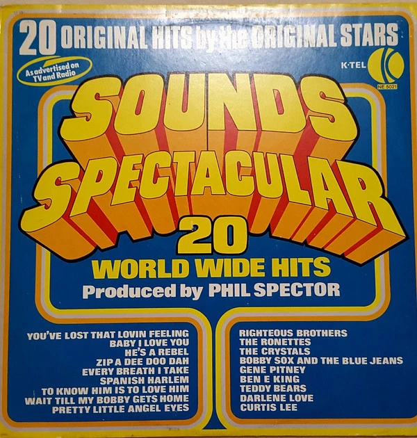 Item Sounds Spectacular 20 World Wide Hits product image