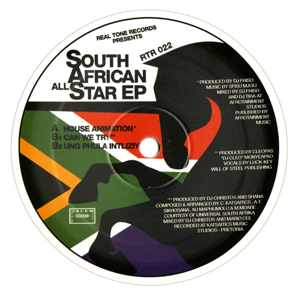 Item South African Allstar EP product image