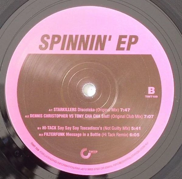 Item Spinnin' EP product image