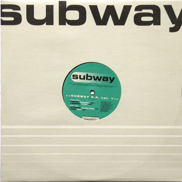 Item Subway E.P. Vol. 1 product image