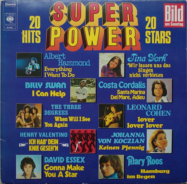 Super Power - 20 Hits 20 Stars