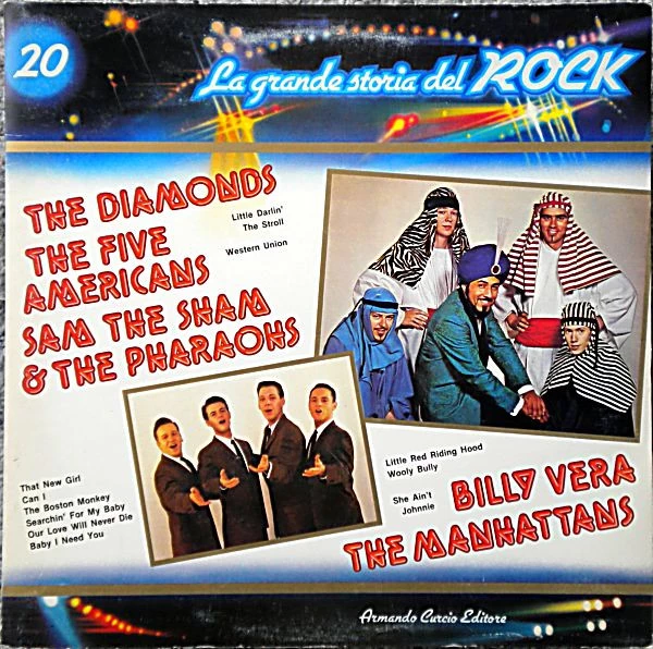 The Diamonds / The Five Americans / Sam The Sham & The Pharaohs / Billy Vera / The Manhattans