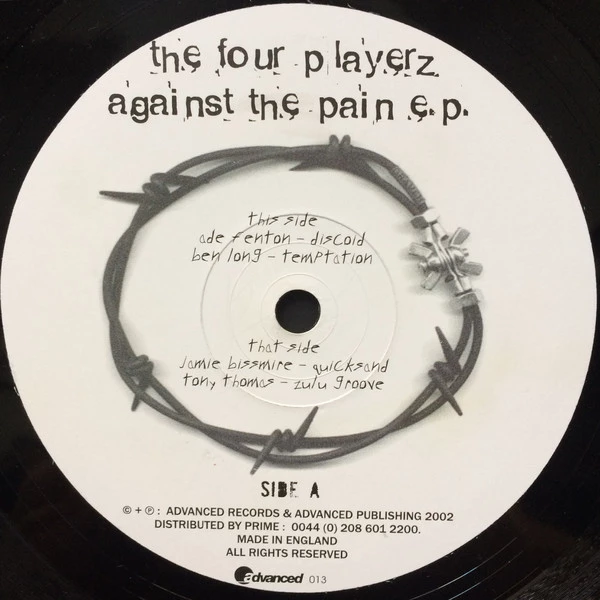 Item The Four Playerz - Against The Pain E.P. product image