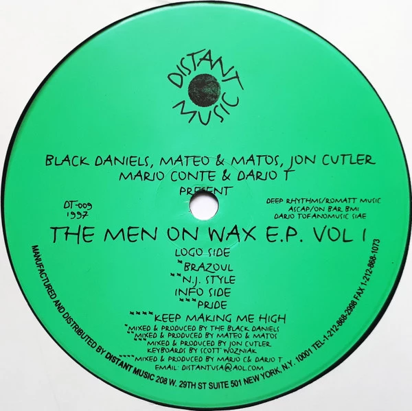 The Men On Wax E.P. Vol 1